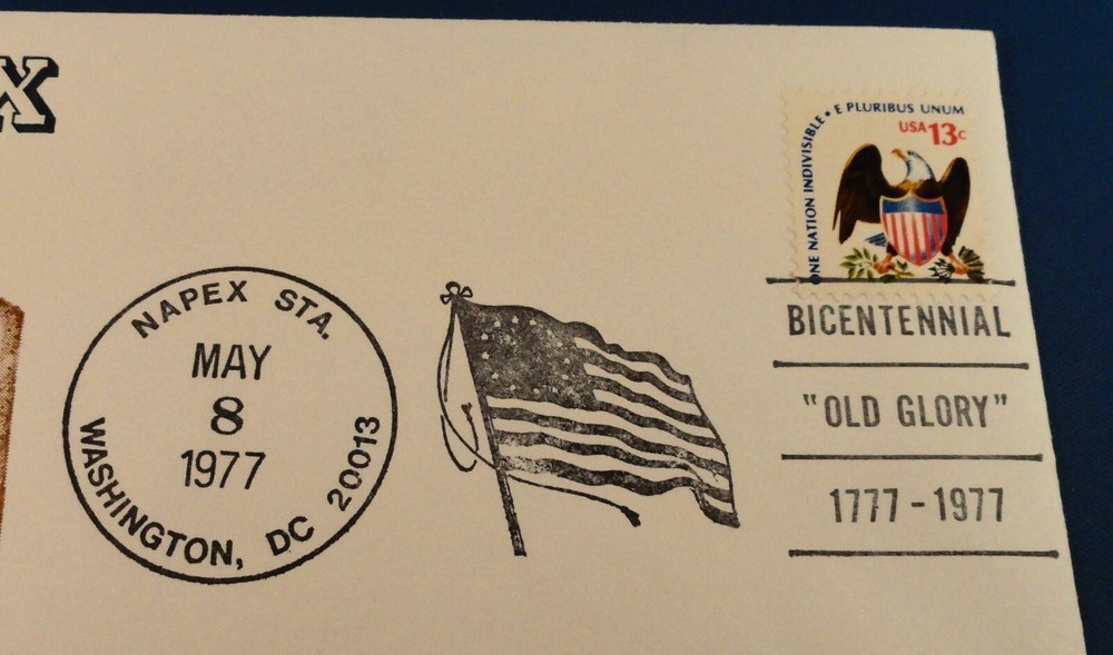 3 Covers: NAPEX MAY 1977 - OLD GLORY ETC