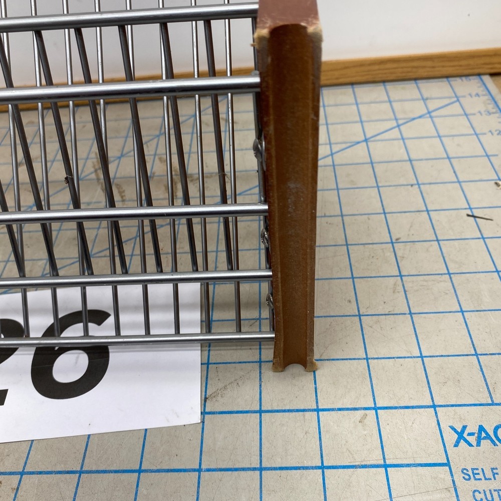 Atlantic? CD Case Storage Stackable Rack Wood Silver Steel Stacking