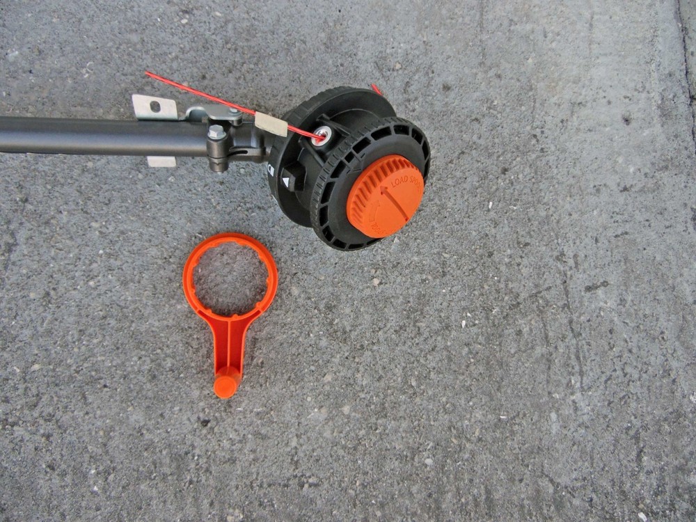 NEW (Pull) RIDGID String Trimmer Straight Lower Shaft w/ Bump Head & Winder
