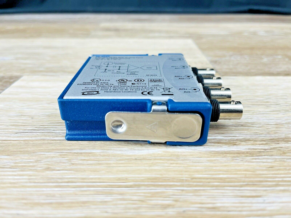 National Instruments NI 9233 Analog Input Module 4-Channel 102dB Dynamic Range