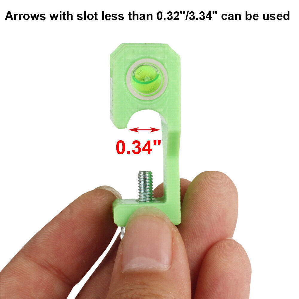 Compound Bow Archery String Level Combo Kit Nock Tuning Mounting Snap Hunting