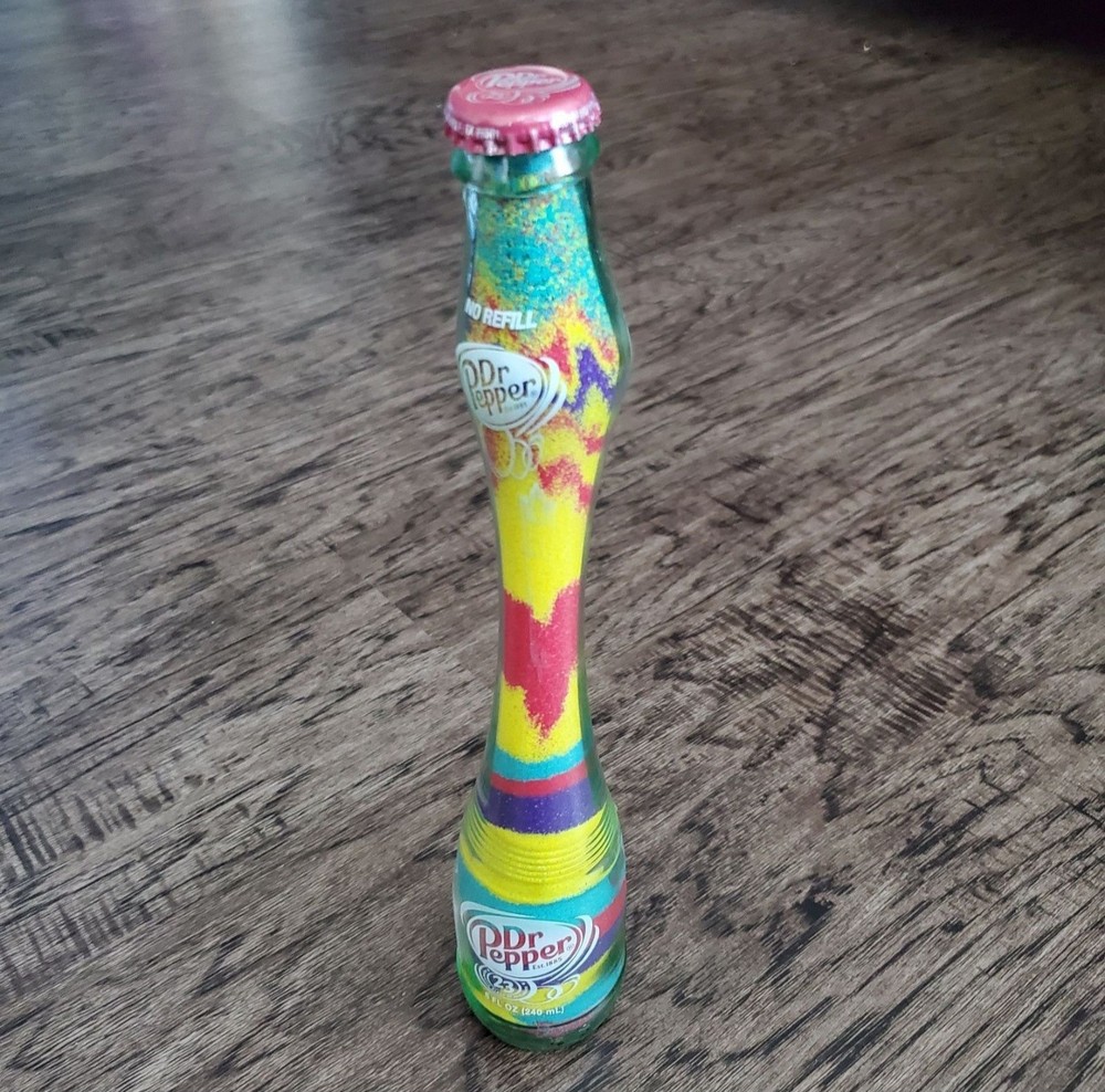 Dr Pepper Stretched Glass Bottle 8oz