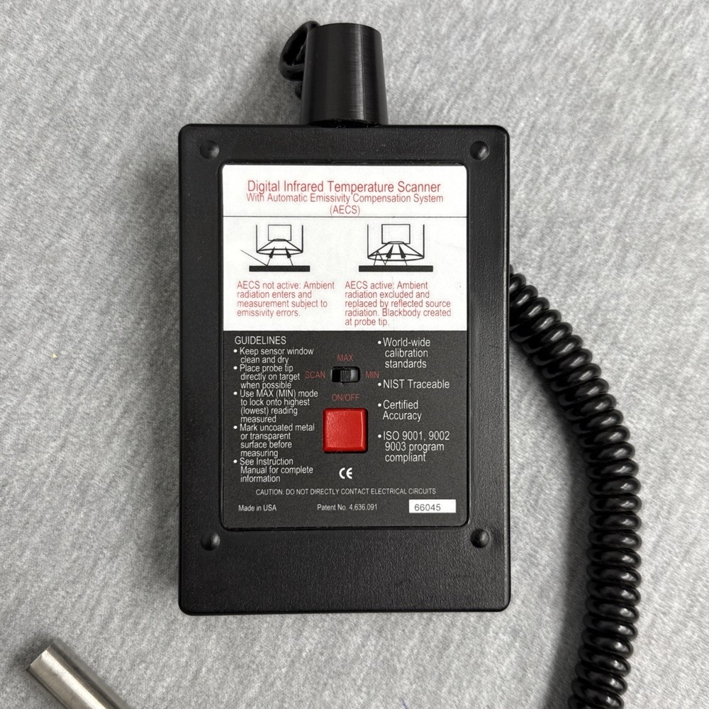 Exergen D501 Microscanner D-Series Digital Infrared Temperature Scanner