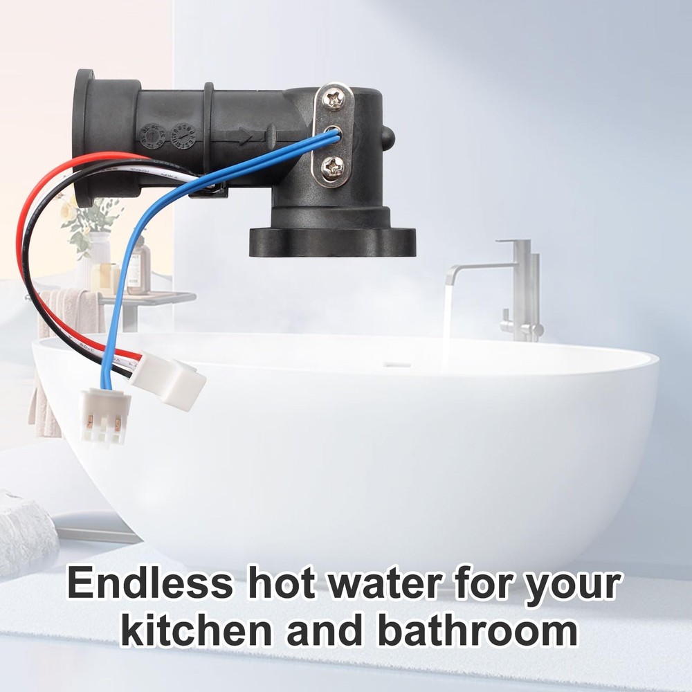 30008571A Flow Sensor Fits for Navien Tankless Water Heater NPE 240A(NG)...