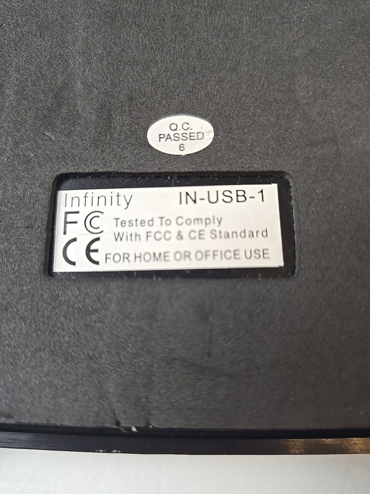 IN-DB9 INDB9 Foot Pedal for Computer 3 Button Programable Tested Working Well