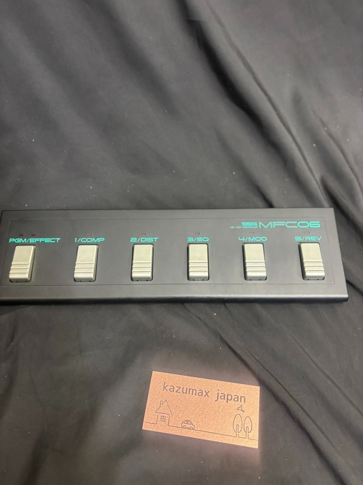 Yamaha FX500 Multi Effects Processor & MFC06 MIDI Foot Controller Set Tested