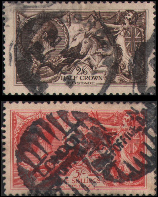 Great Britain #179-180 Used
