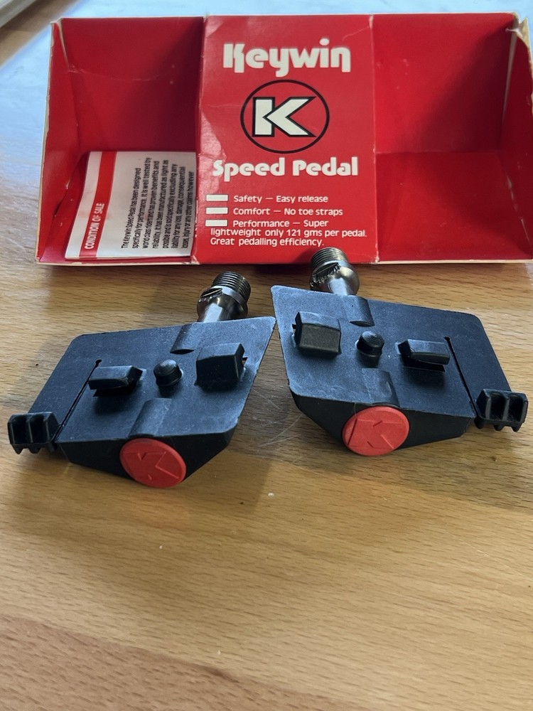 vintage Keywin Speed Pedal Road Clipless