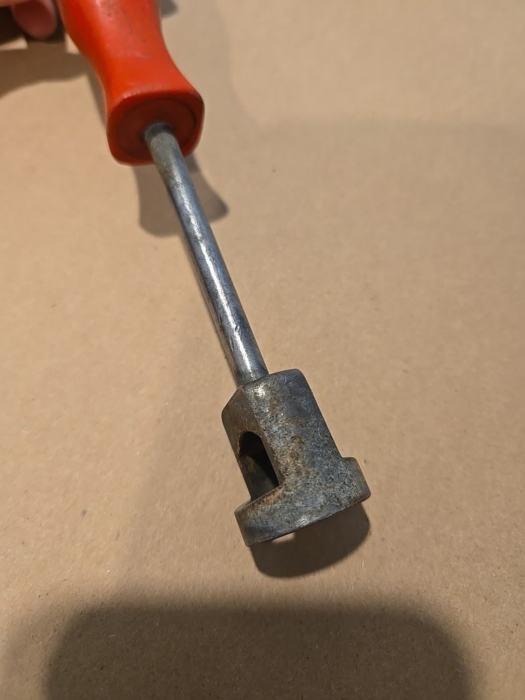 Mac Tools Brake Spring Retainer Tool Red Hard Handle USA S14A