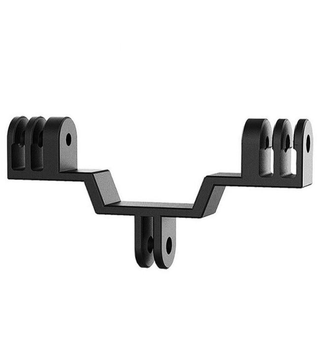 Aluminum Double Camera Mount for Insta360