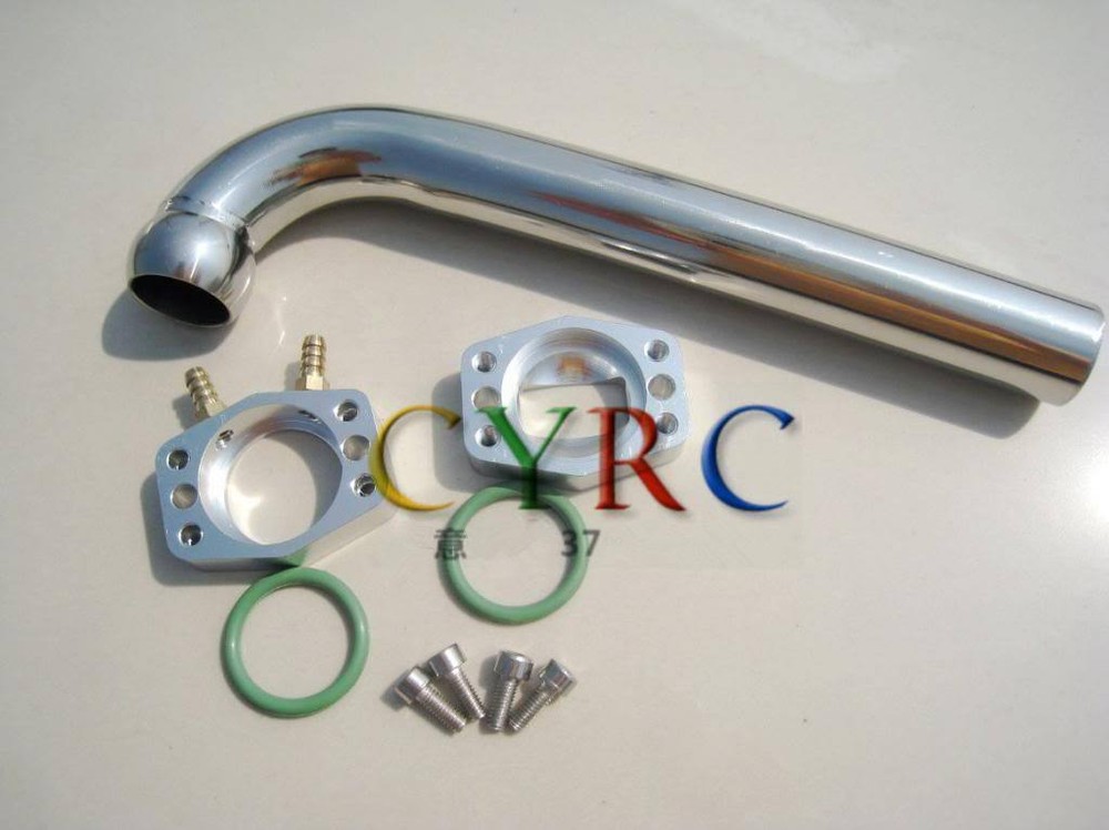 #227 Ball Head 95°-105° Adjustable Header w/ Flange RC Boat