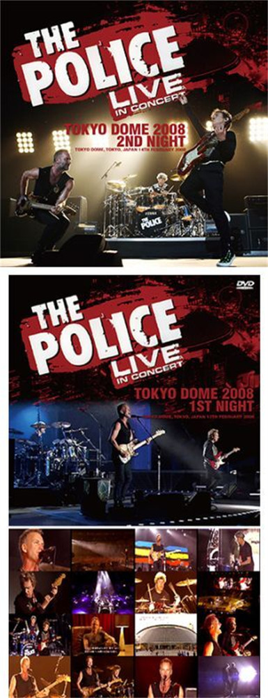 POLICE - TOKYO DOME 2008 2ND NIGHT (2CD+1DVD)