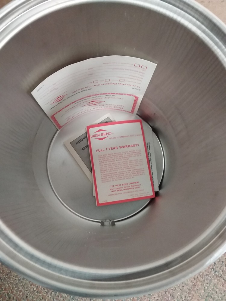 Vintage True Value True Test Paint Coffee Maker