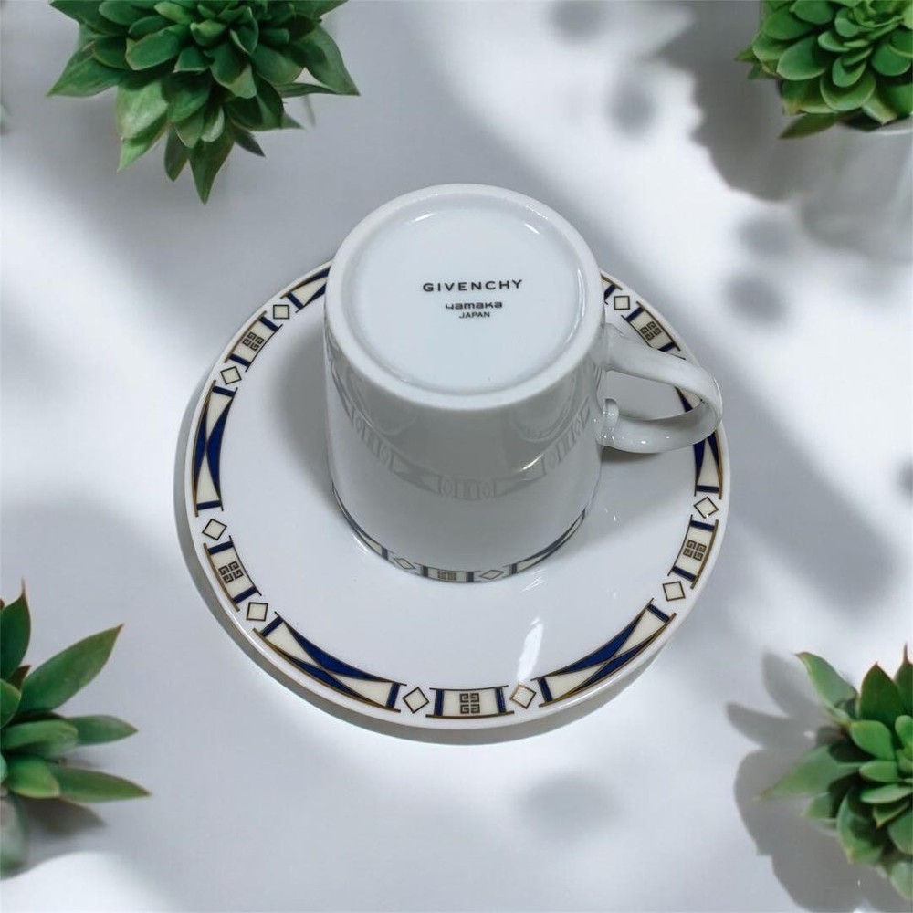 Givenchy Yamaka Cup Saucer 5 Set