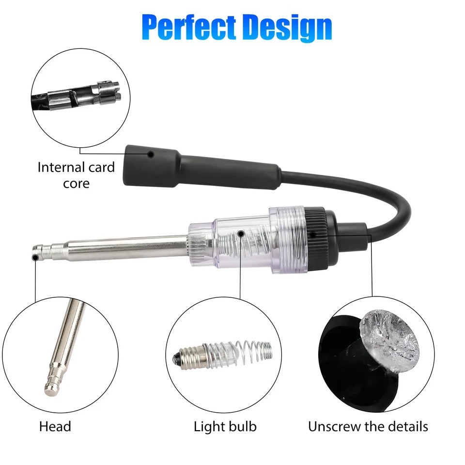 Spark Plug Tester Ignition System Coil Engine In Line Auto Diagnostic Test Tools