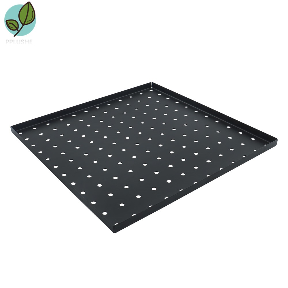 4Pcs Heavy Duty Metal Pegboard Panel Wall Organizer Panel Storage Hanger 12"×12"
