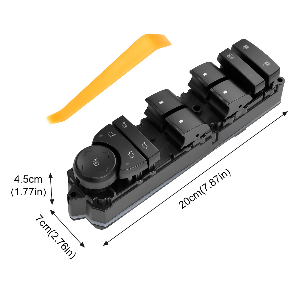 Front Driver Power Window Control Switch for Chevy Silverado GMC Sierra 2007-13