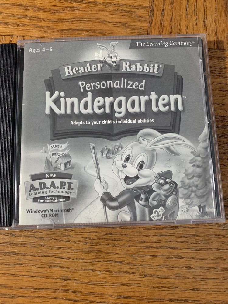 Personalized Kindergarten Computer Software