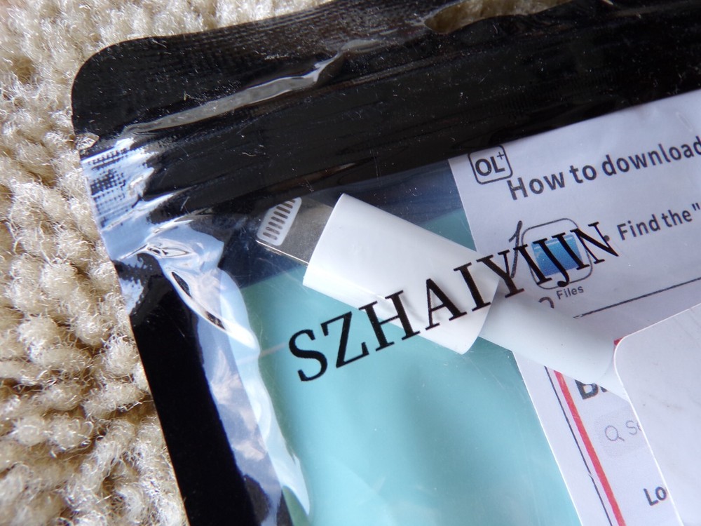 SD Card Adapter Camera Reader 2 In 1 For iPhone - iPad; b15