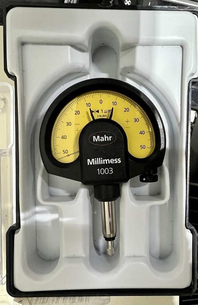 MAHR Precision Dial Millimess Mechanical Dial Comparator - Micron Accuracy