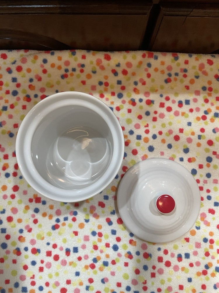 Fiesta FTCCO Jam Jar Peppermint With Lid New First Quality Pristine On White