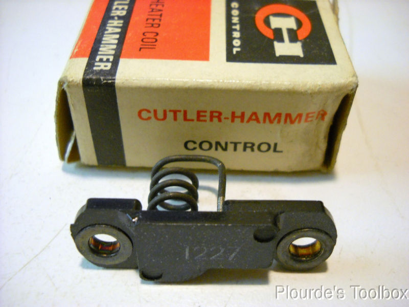 New Cutler-Hammer Overload Relay Heater Element, H1227