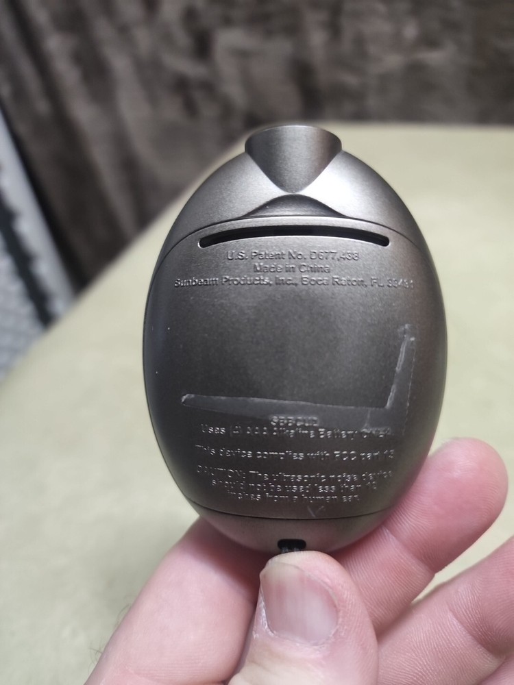 Genuine Oster Sunbeam Ultrasonic Bark Control Deterrent Sonic Handheld Egg