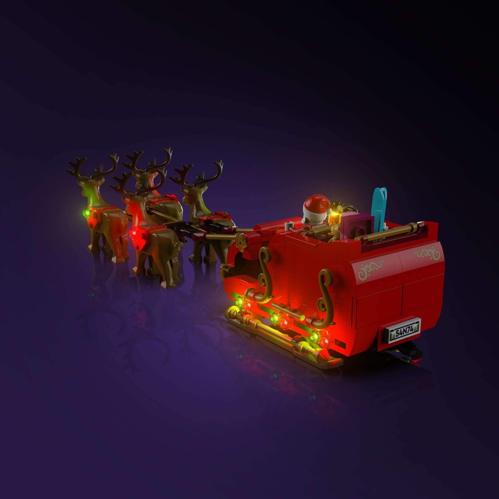 Light Kit for LEGO® Santa's Sleigh #40499