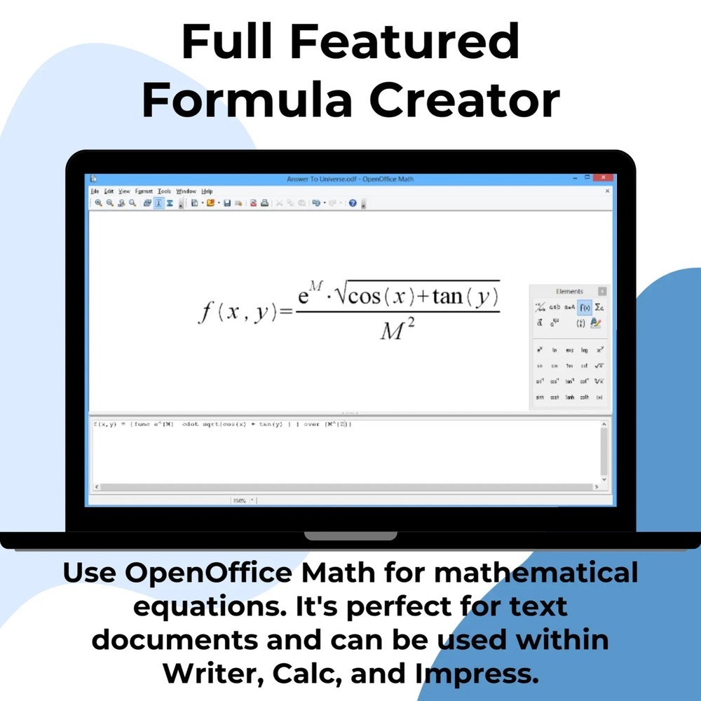 Open Office Home and Student for Windows Mac Linux - Office Software Suite 2026