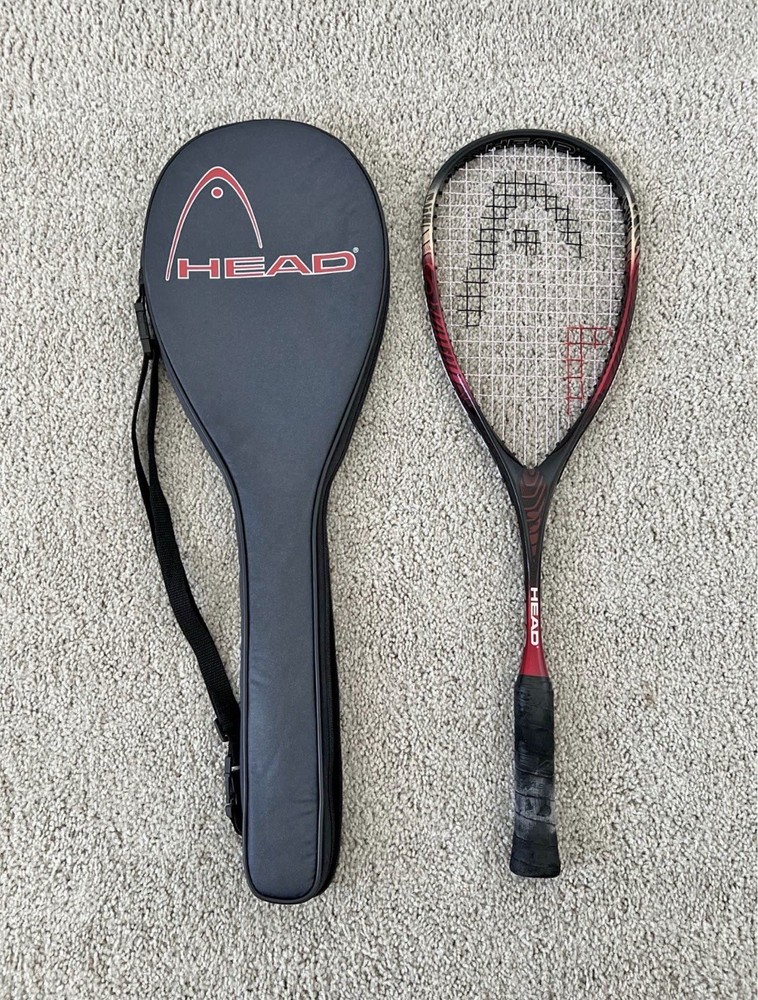HEAD Pyramid Power 150 Squash Racket with Cover