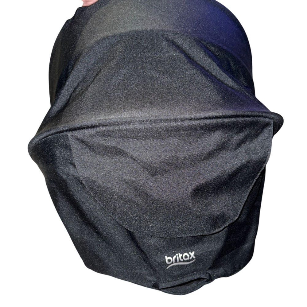 New Open Britax Willow Brook S + Travel System Graphite Onyx Seat Canopy Part