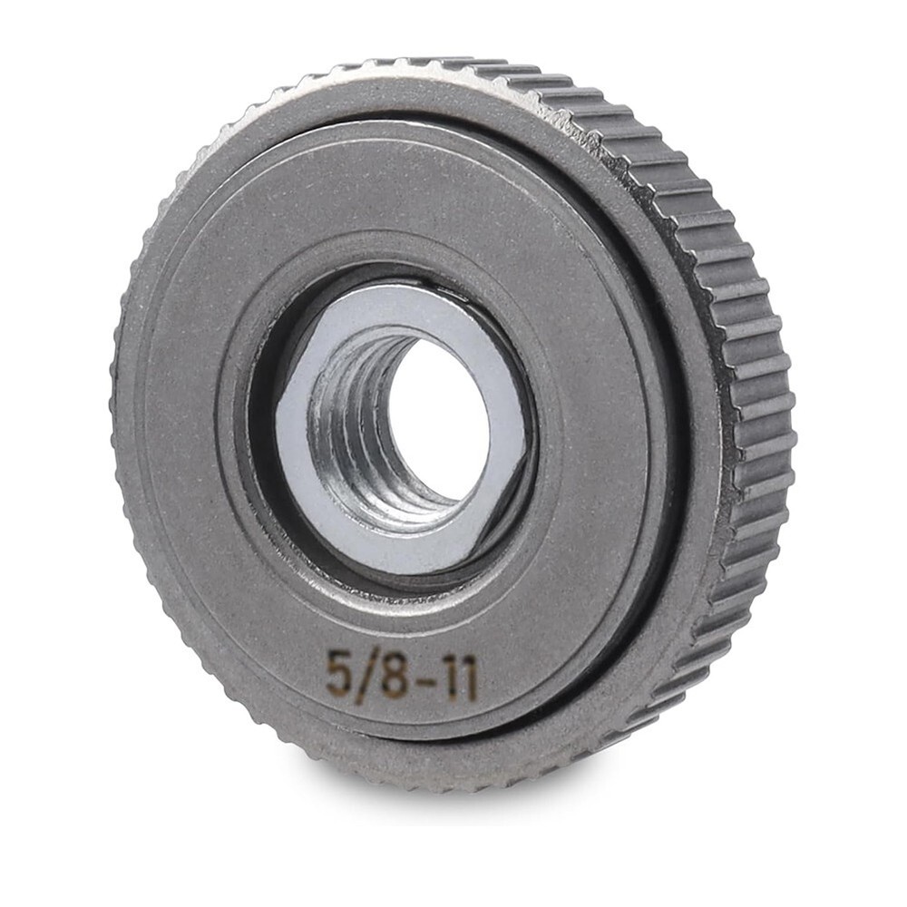 Flange Nut for Angle Grinder Secure Clamp Design 5/8 11 Spindle Compatibility