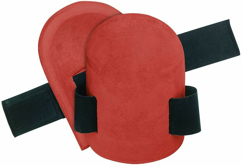 CUSTOM LEATHERCRAFT - Rubber Kneepads w/ Hook and Loop Closure