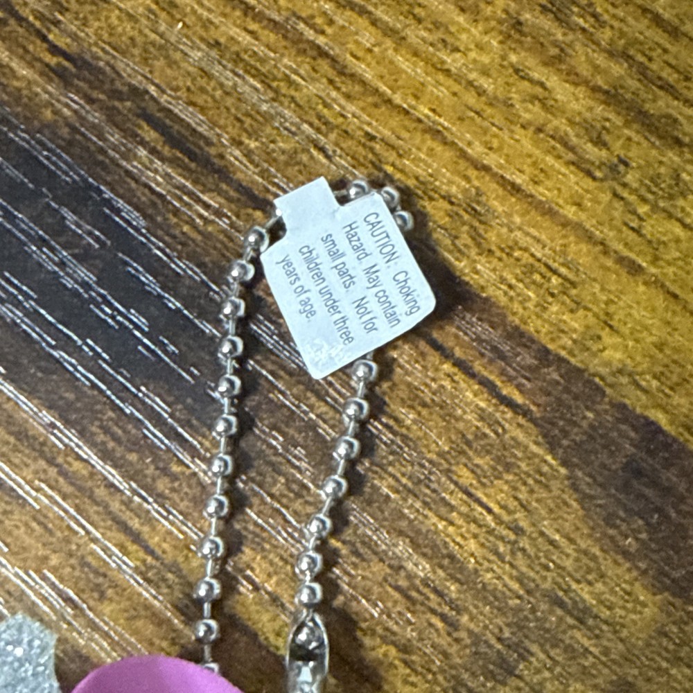 Disney Princess Pink Crown Keychain