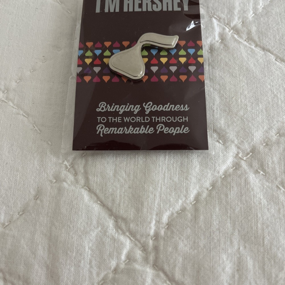 Hershey Company employee pin Hershey kiss
