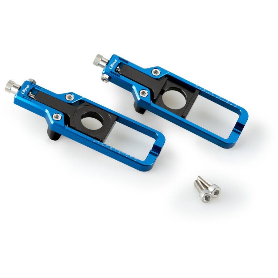 Puig Chain Tension Adjuster - Blue 21191A