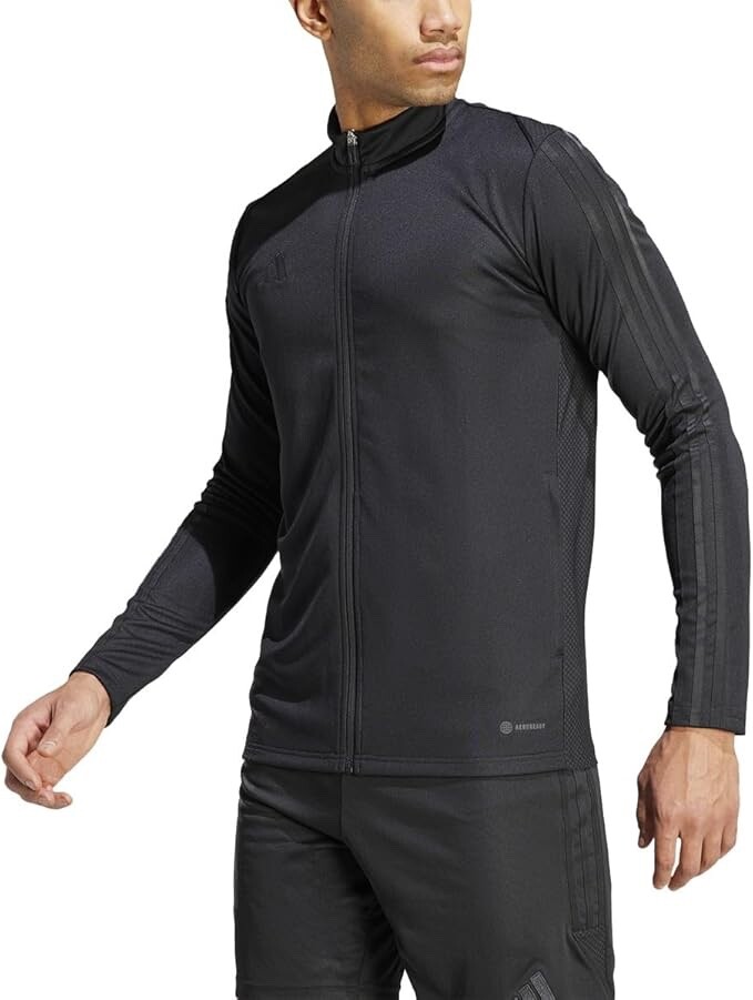 NEW adidas Tiro 23 League Training Jacket MENS SIZE 2XT2 BLACK TRACK TOP IJ8170