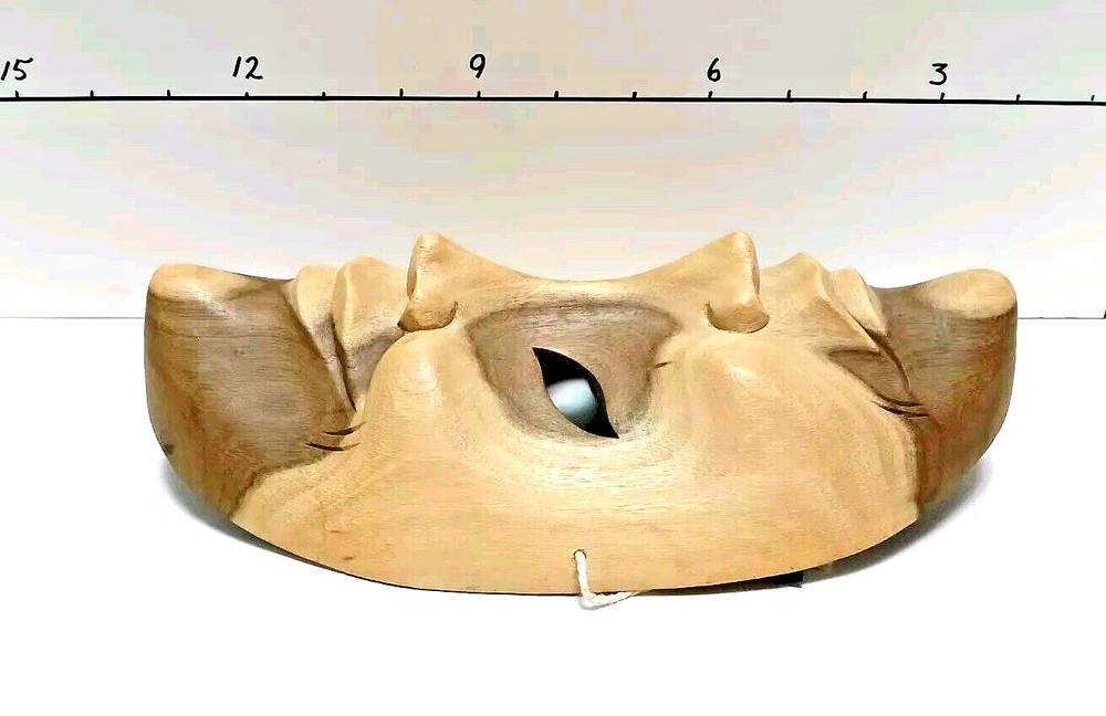 Drama Mask; Wood; Hand-made