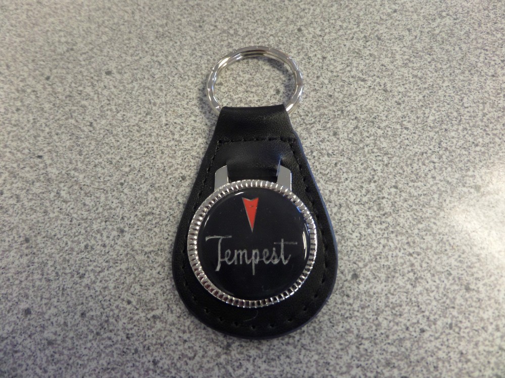 Pontiac Tempest Leather Key Ring