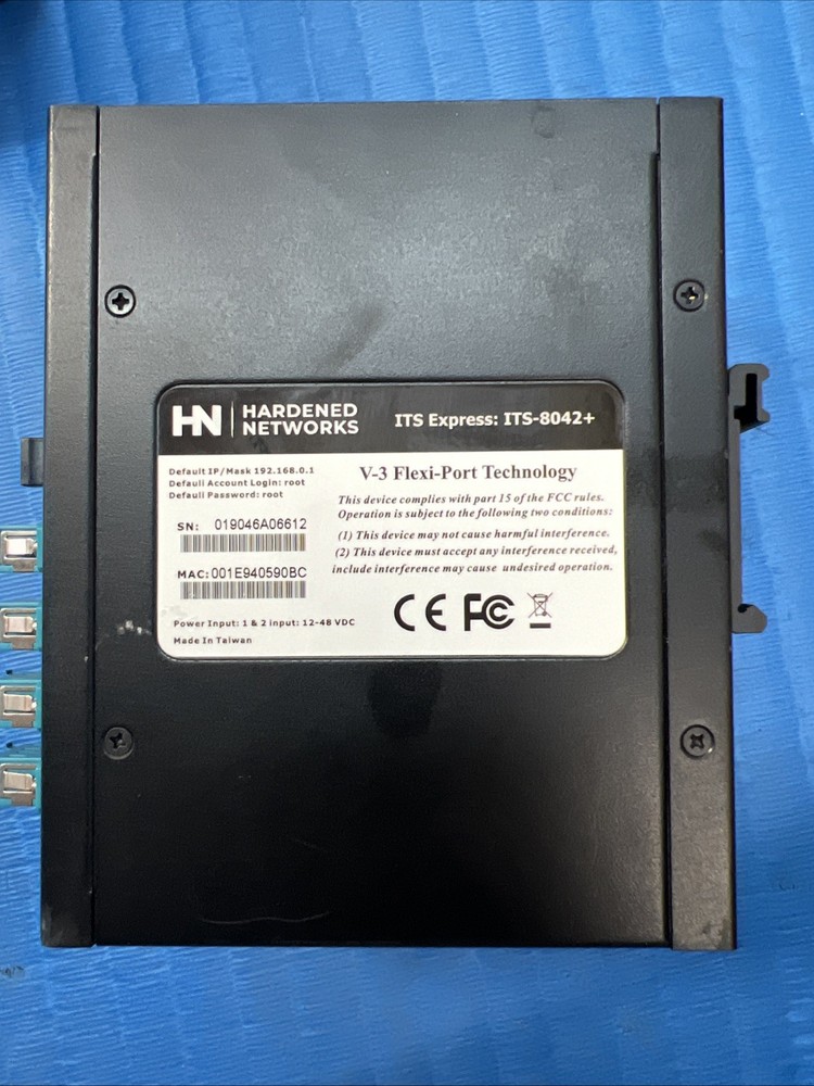Hardened Networks ITS-8042+