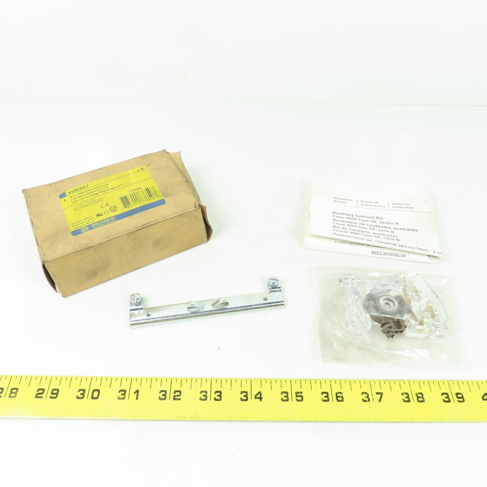 Square D 9999SX7 Ser B Electrical Interlock Auxiliary Contact NEW