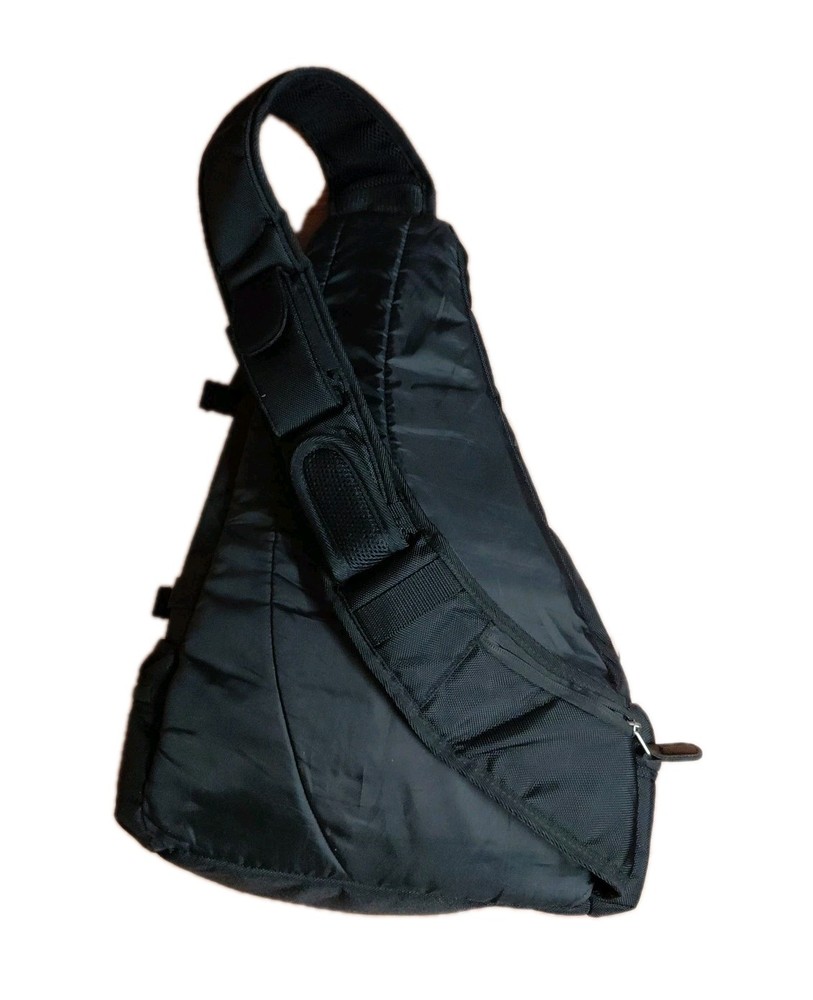 John Deere Classic Golf Sling Backpack Chest Pack Black Embroidered Logo