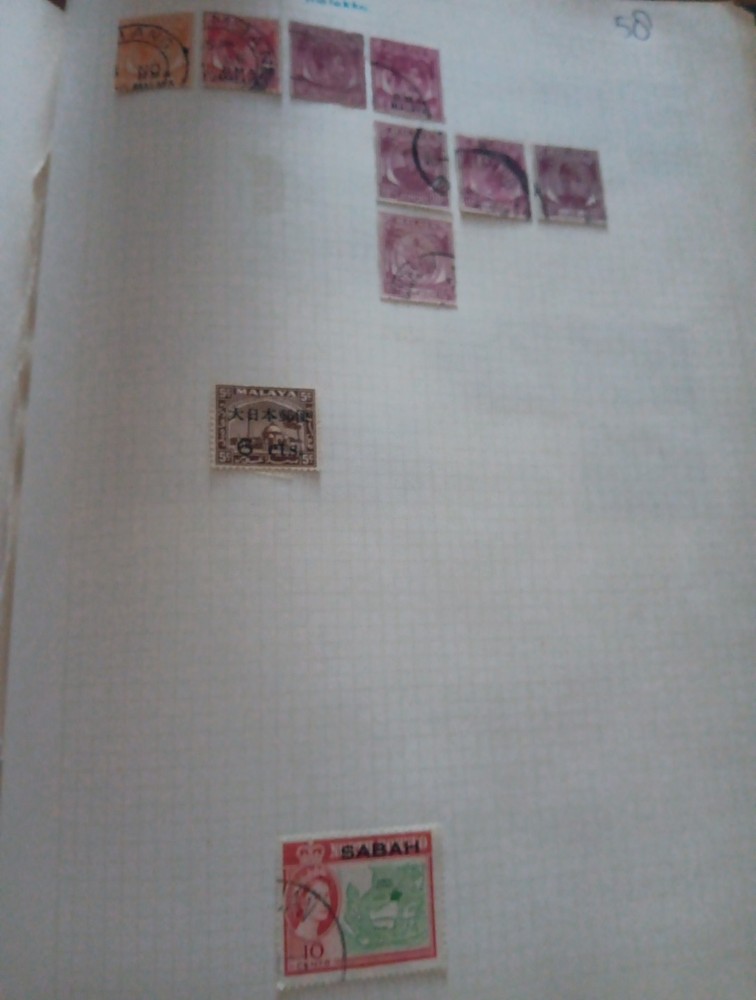 POST STAMPS (AOTW58)  MALAYA  USED
