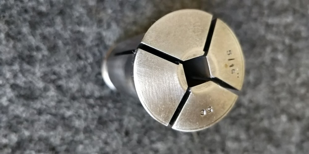 5/16" Square 5C Collet internal and external threads