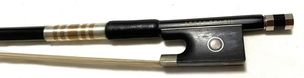 A  good 1/4 size ARCOS BRASIL violin bow