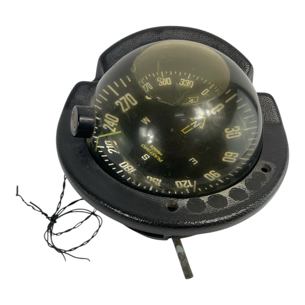 Plastimo Bulkhead Mount Compass BLACK