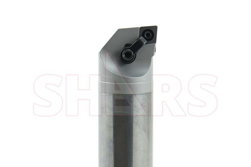 1-1/2" LH MCLNL Coolant Thru Indexable Solid Carbide Boring Bar CNMG R]