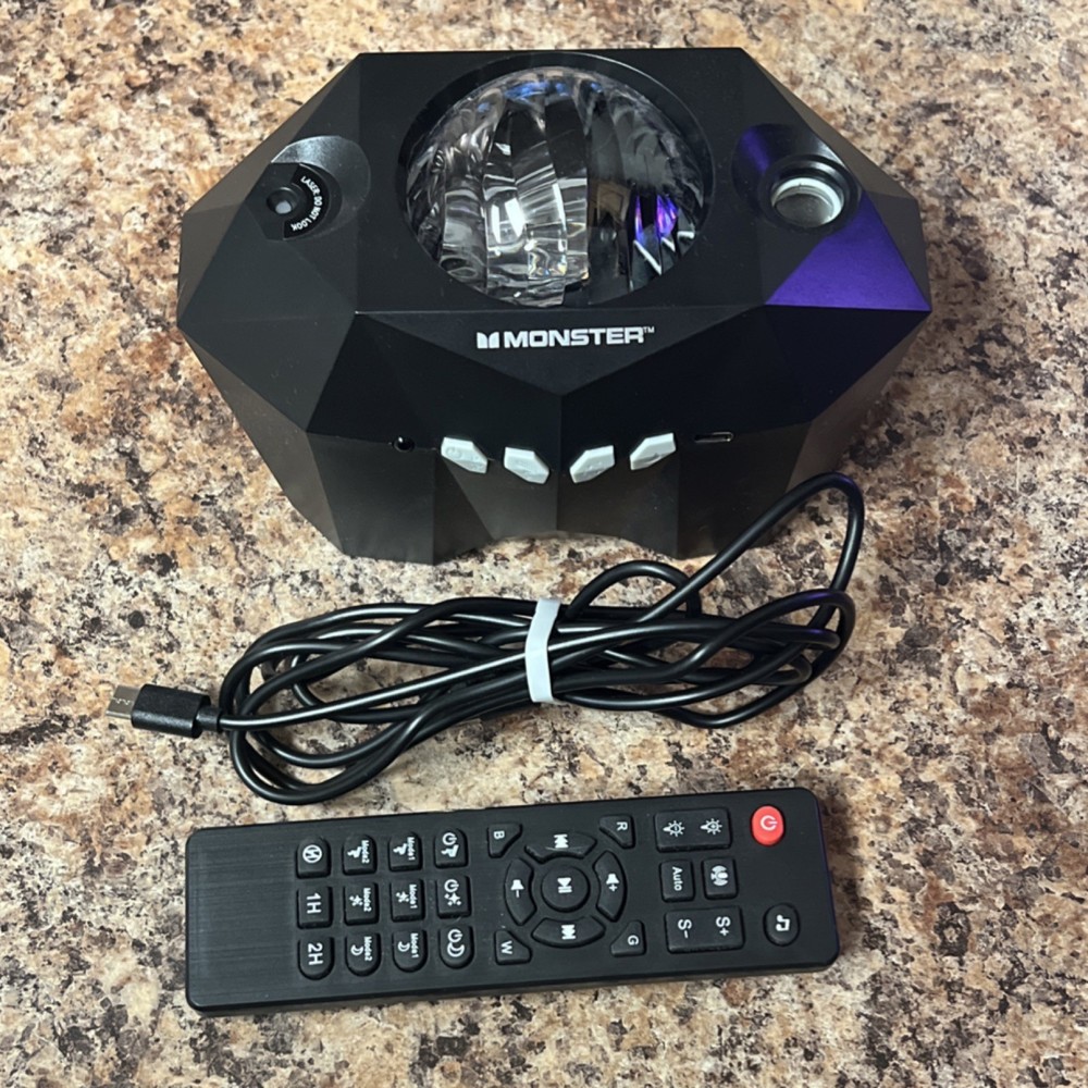 Monster Projector Light with Laser and Bluetooth