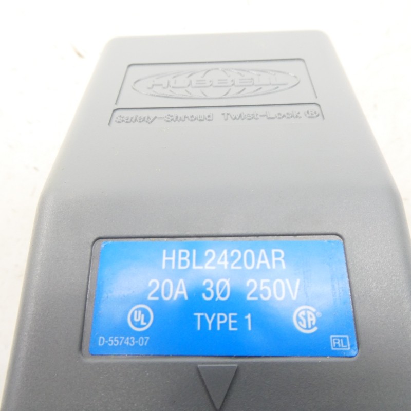 HUBBELL HBL2420AR 250V 20A NSMP