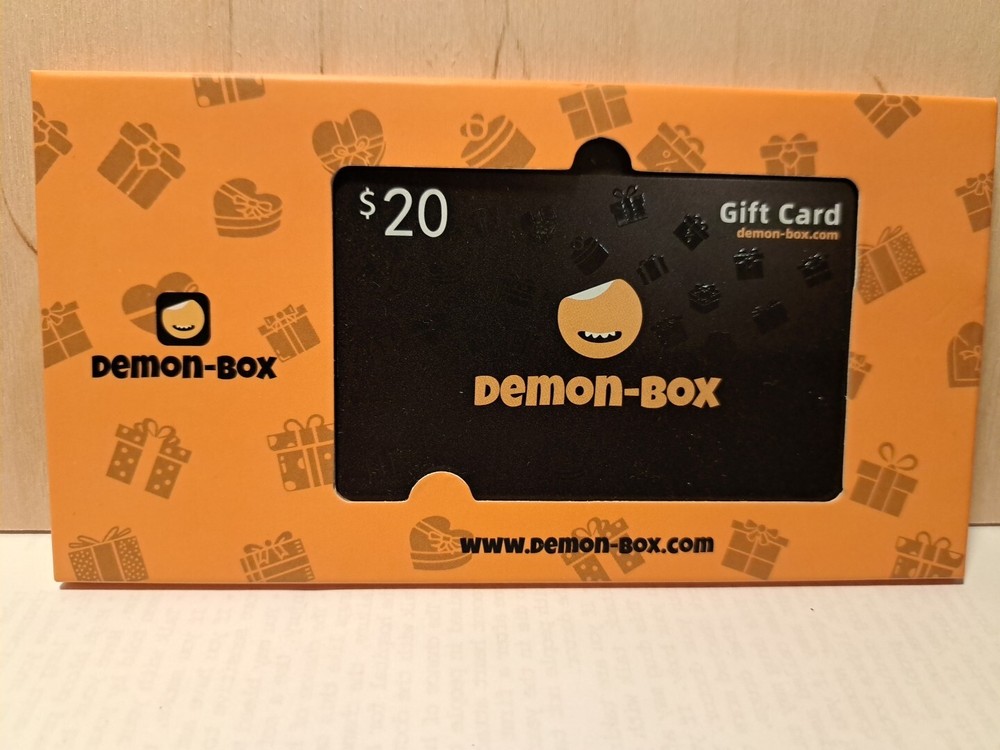 $20 Demon-box Gift Card